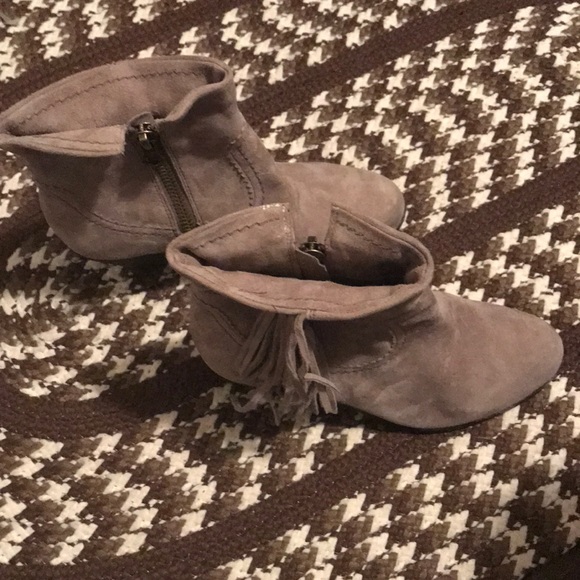 Sam Edelman Louie Fringe Booties - Picture 2 of 4